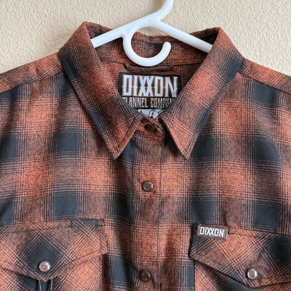 DIXXON Flannel Co. STURGIS THE DEADWOOD Flannel Shirt Youth Size XL / 18 - Picture 2 of 10